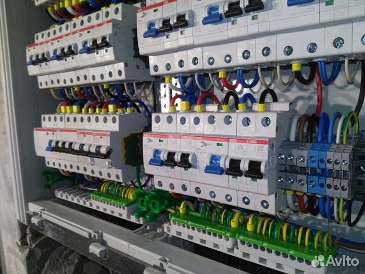 Электромонтаж частных домов под ключ