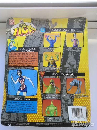 Тик герой, америкаская леди, американская дева