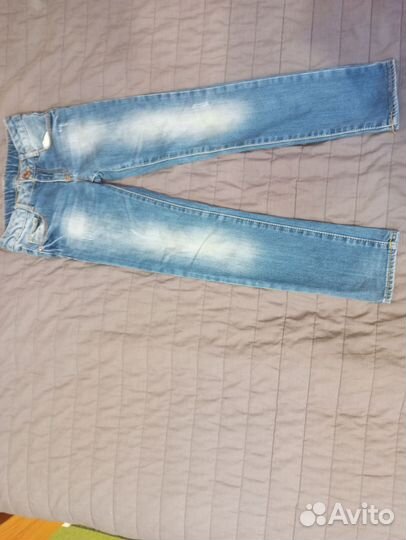 Продам джинсы Zara 116 и Kiabi 128