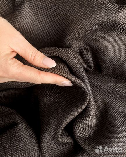 Комплект штор рогожка Орфей Шоколад