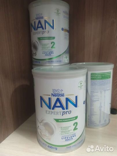 Детская смесь нан кисломолочный