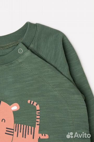 Джемпер для мальчика Crockid К (звери африки, 68)