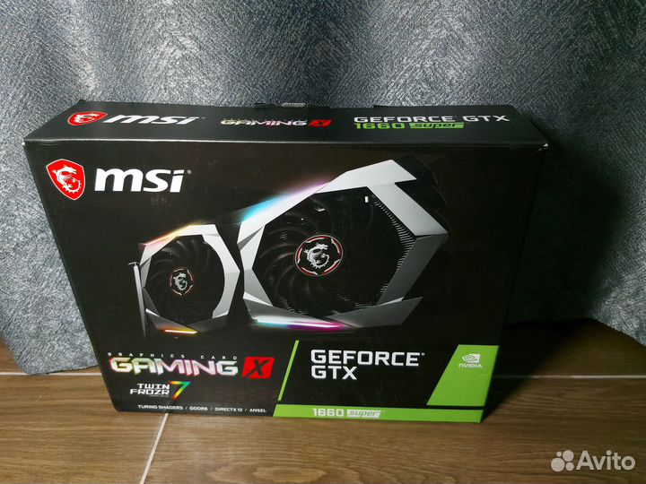 MSI GTX 1660 Super Gaming X