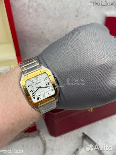 Часы Cartier santos 40 mm