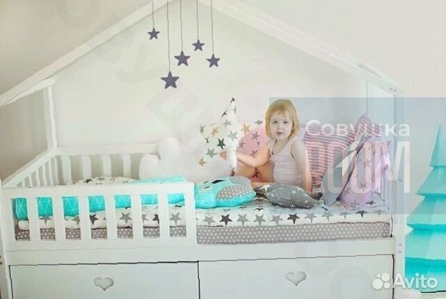 Детская кровать домик