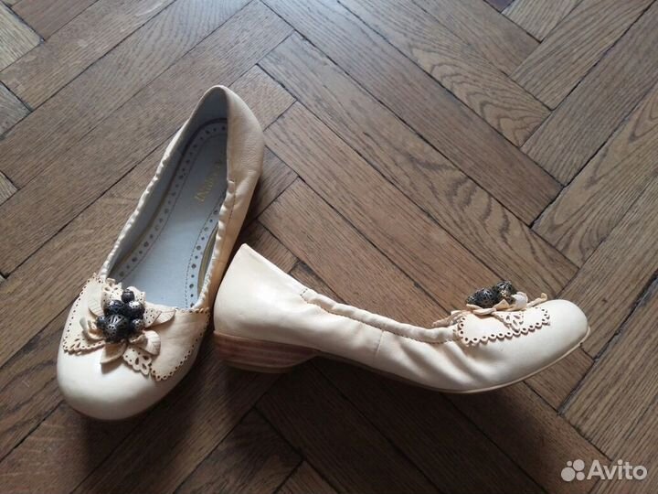 Туфли из натуральной кожи