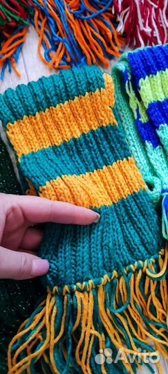 Шарфы вязаные детские ручная вязка