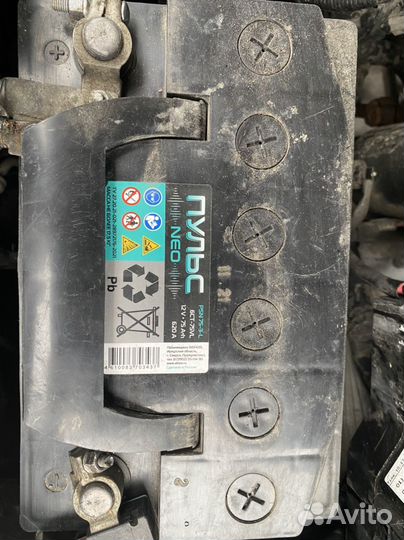 Аккумулятор 75 ah бу