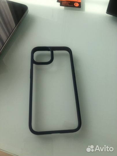 Чехол Spigen Ultra Hybrid для iPhone 14 синий