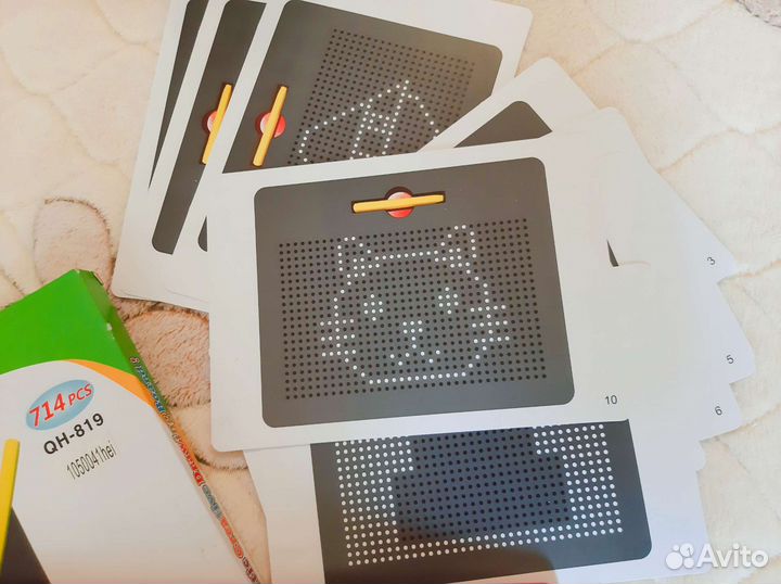 Планшет с магнитными шариками