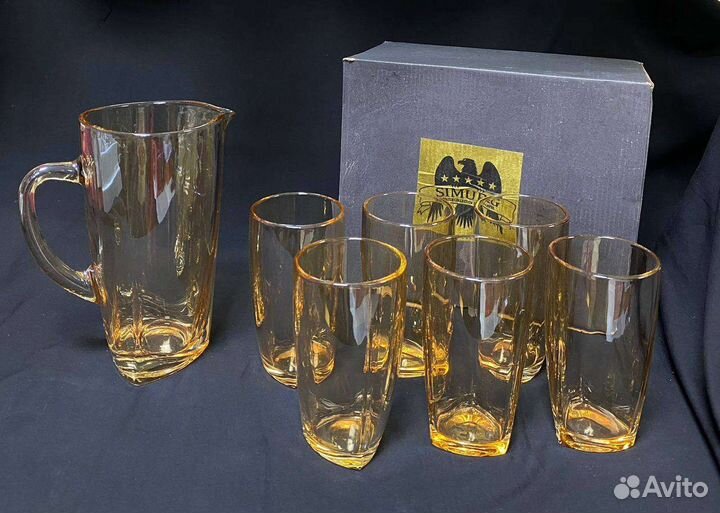 Графин и 6 стаканов