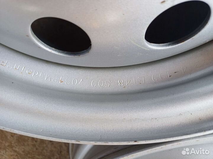 Штампованные диски r15 4x100 бу