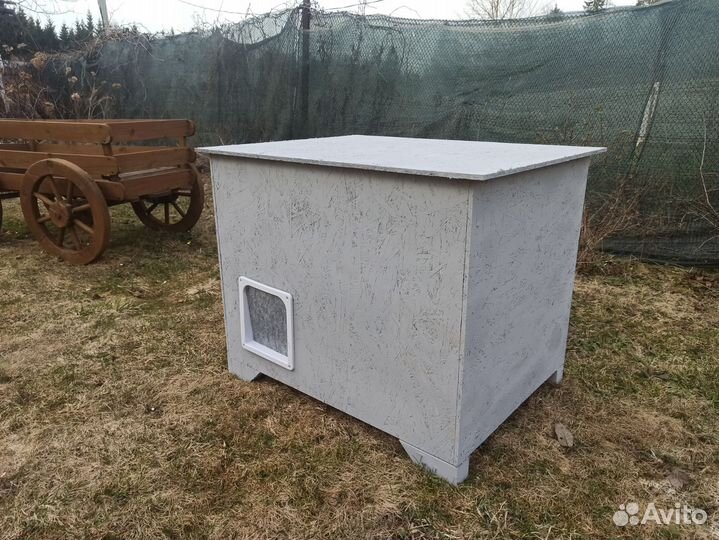 Бюджетный домик для кошки