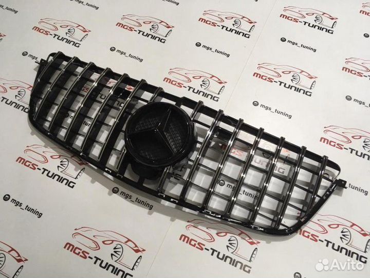 Решетка на Mercedes GL-class X166 GT-Chrome