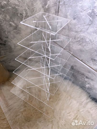 Подставка многоярусная для тортов и десертов