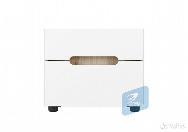 Палермо-3 Тумба прикроватная Ясень Шимо светлый Бе