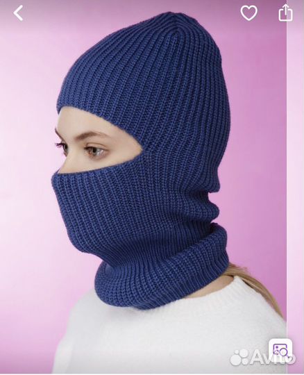 Шапка балаклава женская