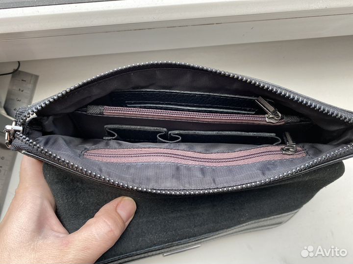 Кошелек барсетка (натуральная кожа )