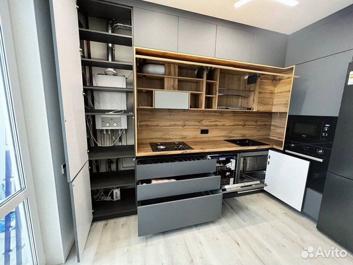 Кухня на заказ угловая кухонный гарнитур