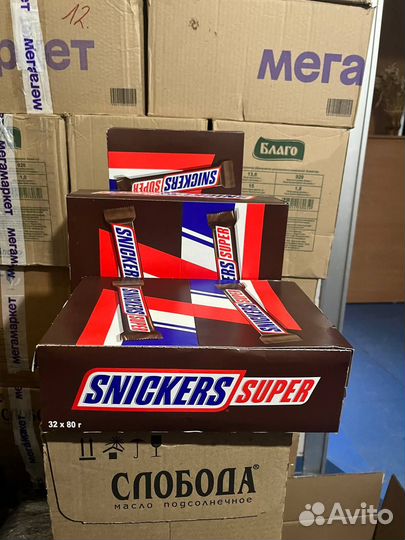 Сникерс super 82 гр оптом и в розница