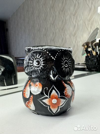 Фигурка Сова, дерево