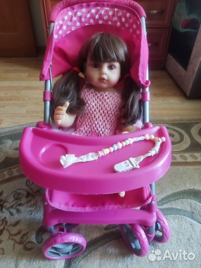 Коляска кукольная
