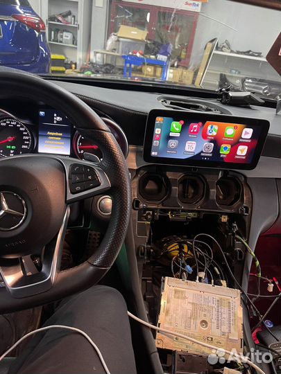 Comand ntg 5.5 на w205 2014-2018 + apple carplay