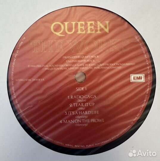 Queen - The Works UK 1984 LP NM