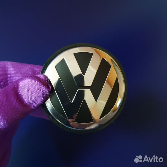 Заглушки колпачки на литые диски Volkswagen 65мм