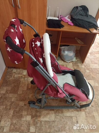 Коляска санки