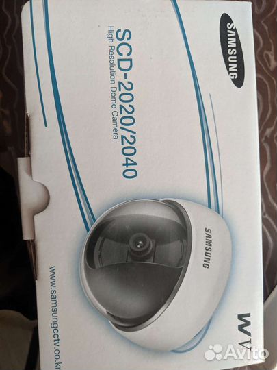 Видеокамера купольная samsung