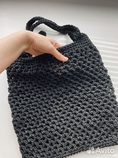 Cумка вязанная авоська