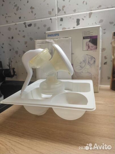 Молокоотсос ручной philips avent