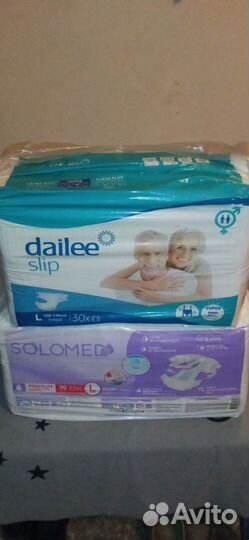 Подгузники для взрослых размер L