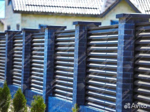 Забор жалюзи еврозабор