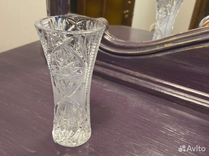Вазочки хрустальные