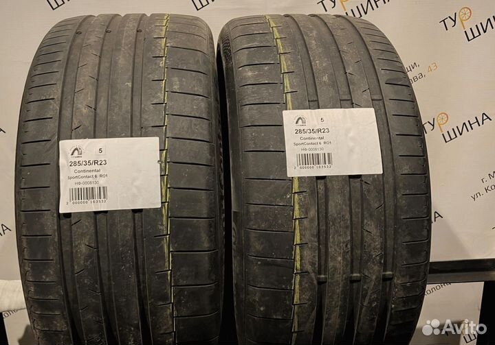 Continental SportContact 6 285/35 R23 94Y