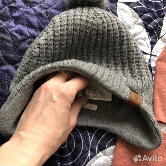 Шапки, варежки, балаклава, пакет детских вещей