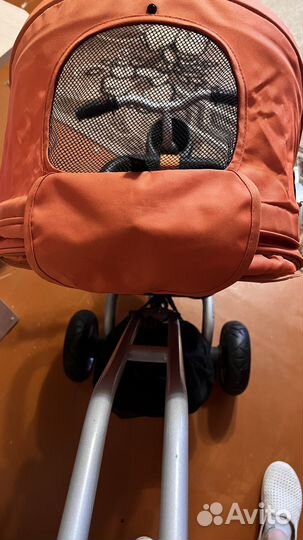 Детский велосипед трехколесный с ручкой