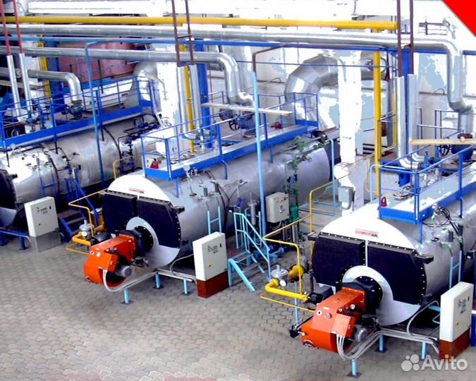 Котельные для отопления, гвс и технологии(пар)