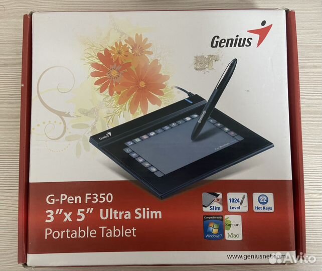 Графический планшет Genius G-Pen F350