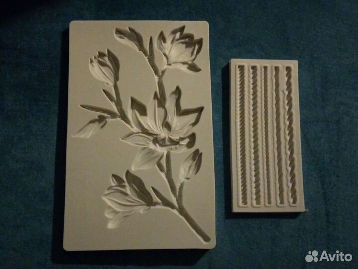 Силиконовые формы для мастики, украшения для торта