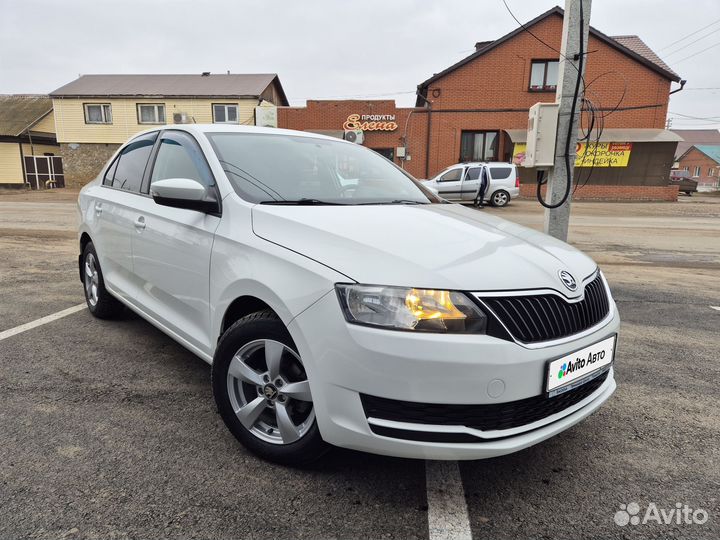 Skoda Rapid 1.6 МТ, 2018, 41 000 км