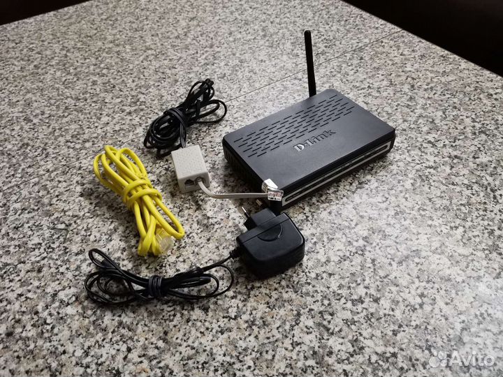 Wi-Fi роутер D-Link DSL-2640U