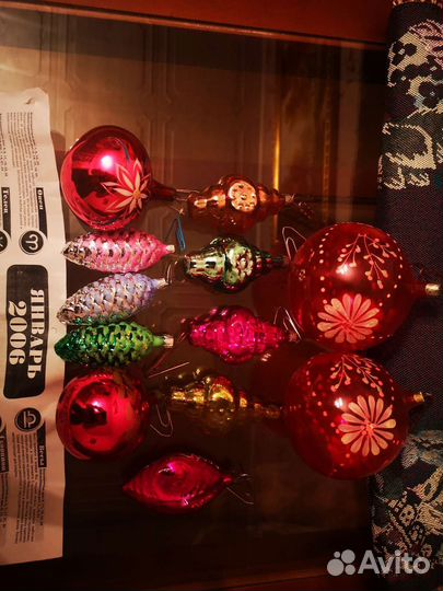 Елочные игрушки СССР