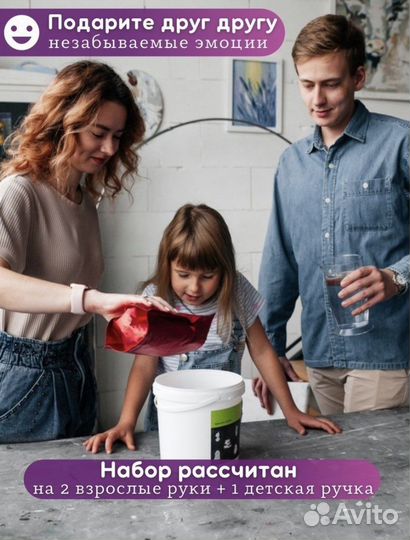 3 d слепок рук