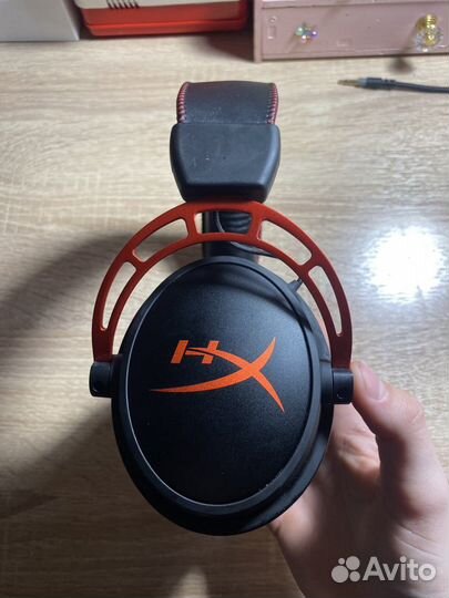 HyperX Cloud Alpha, красные