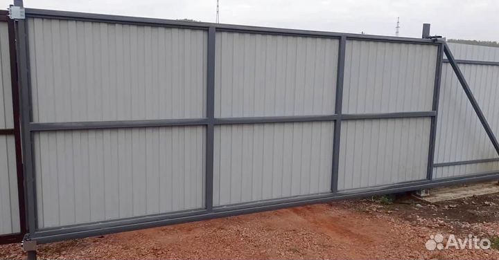 Забор из профнастила