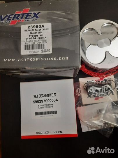Поршень Vertex 23960A 96.94 мм 13.7:1 Racer Choice