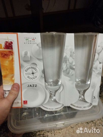 Бокалы новые